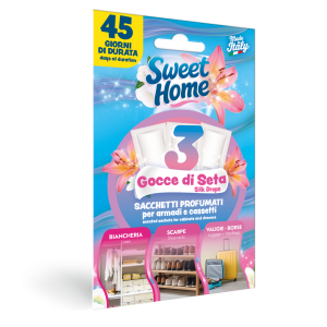 SWEET HOME SASZETKI ZAPACHOWE SILK DROPS
