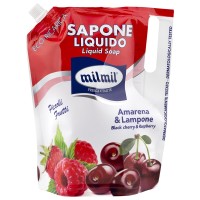 MIL MIL MYDŁO W PŁYNIE MALINA ZAPAS WOREK 900 ML