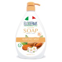 ELODERMA MYDŁO KREMOWE DO RĄK ALMOND 1000 ML