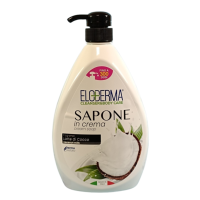 ELODERMA MYDŁO KREMOWE DO RĄK KOKOS 1000 ML