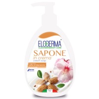 ELODERMA MYDŁO KREMOWE DO RĄK ALMOND 300 ML