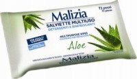 Malizia Chusteczki nawilżające Aloes 72 szt